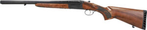 Iver Johnson Arms IJ800-20 IJ800 12 Gauge Break Open 3" 2 Shot 20" Black Side By Side Barrel, Black Steel Receiver, Fixed Walnut Wood Stock, Ambidextrous