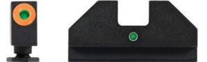 XS F8 NGT SGT SET FOR GLOCKS - W/ FRNT ORG DOT/REAR NOTCH