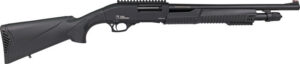 IVER JOHNSON PUMP 12 Gauge 3" 18" - BLUED Synthetic