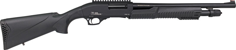 IVER JOHNSON PUMP 12 Gauge 3" 18" - BLUED Synthetic