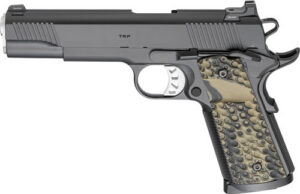 Springfield Armory PC9125 1911 TRP 45 ACP 8+1 5" Stainless Match Grade Barrel, Black Cerakote Serrated Carbon Steel Slide & Frame w/Beavertail, VZ Hydra G10 Grip