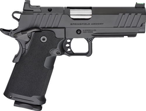 Springfield Armory PH9117AOS Prodigy 9mm Luger 20+1/17+1 4.25" Bull Barrel, Black Cerakote Carbon Steel Frame w/Picatinny Acc. Rail, Optic Ready Slide, Polymer Grip, Fiber Optic Sight - Image 2