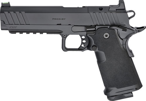 Springfield Armory PH9119AOSLC 1911 DS Prodigy 9mm 10+1 5" Black Cerakote Optic Ready/Serrated Carbon Steel Slide Black Cerakote Polymer Grip Ambidextrous