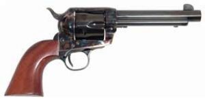 Cimarron PP401 Frontier Pre-War 1896-1940 38 Special/357 Mag 6 Shot, 5.50" Blued Steel Barrel, Blued Cylinder, Color Case Hardened Steel Frame, Walnut Grip, Exposed Hammer