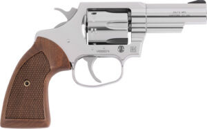 Colt Mfg VIPERSP3WRR Viper 357 Mag/38 Special 6-Round 3" 1/2 Lug Stainless Steel Barrel, Stainless Steel Cylinder & Frame, American Walnut Grip, Exposed Hammer