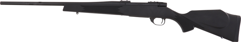 Weatherby VYT65CMR0T Vanguard Synthetic Compact 6.5 Creedmoor 4+1 20" Matte Blued #1 Threaded Barrel, Matte Blued Drilled & Tapped Steel Receiver, Black Adjustable Synthetic Stock - Image 2