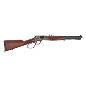 Henry H012GCRCC Big Boy Carbine Side Gate Full Size 45 Colt (Long Colt) 7+1 16.50" Blued Octagon Barrel, Color Case Hardened Steel Receiver, American Walnut Wood Stock Right Hand