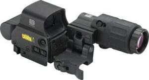 Eotech HHSVI HHS VI EXPS & G43 Magnifier Matte Black 1x/3x 1.20" x 0.85" 1 MOA Red Dot/68 MOA Ring