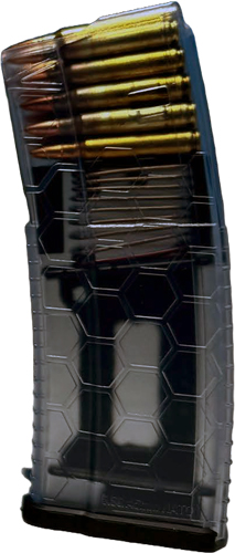 HEXMAG Magazine AR-15 5.56X45 - 30-Round Smoke HEXVIEW SERIES 2