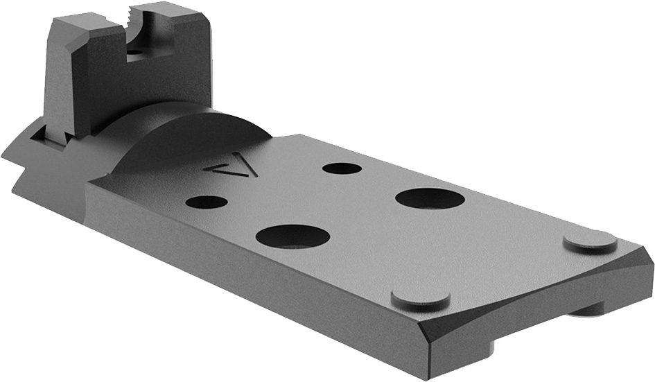 Springfield Armory Agency Optic System Mounting Plate 1911 DS for HEX Wasp Holosun 507k Black