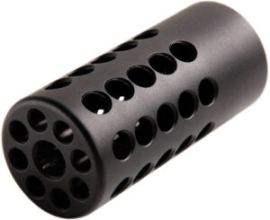 Tactical Solutions PLCMPMB Pac-Lite Compensator Black Matte Aluminum with 1/2"-28 tpi Threads for 22 LR Ruger Mark I, III, IV, II