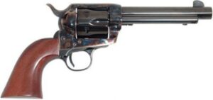Cimarron PP411 Frontier Pre-War 1896-1940 45 Colt (LC) 6 Shot, 5.50" Blued Steel Barrel, Blued Cylinder, Color Case Hardened Steel Frame, Walnut Grip, Exposed Hammer