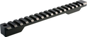 Talley PSO258700 Remington 700 Picatinny Rail Black Anodized Short Action 0 MOA