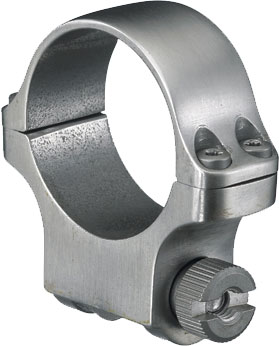 Ruger 90318 4K30HM Scope Ring Silver 30mm Medium