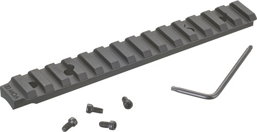 Ruger 90678 Picatinny Rail Black Anodized Aluminum Fits Ruger American Rifle Short Action 20 MOA