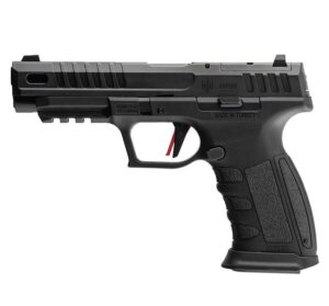 MAC 15000602 RA-9 Defense S 9mm Luger 17+1 4.75" QPQ Tenifer Cerakote Steel Lightening Cut/Optic Ready Slide, Tenifer QPQ Polymer Frame w/Picatinny Rail, Polymer Grip, RMR Footprint, Ambidextrous