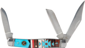 ABKT Roper Stockman Sunset Series II Knife 3 Blades
