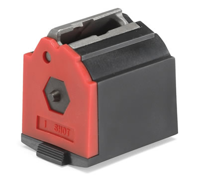 Ruger 90344 BX-1 1-Round Magazine Fits Ruger 10/22/SR/American Rimfire/Charger .22 LR Black Rotary