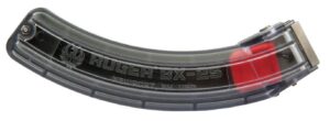 Ruger 90591 BX-25 25-Round Magazine Fits Ruger 10/22/SR/77/Charger .22 LR BX-25 Clear