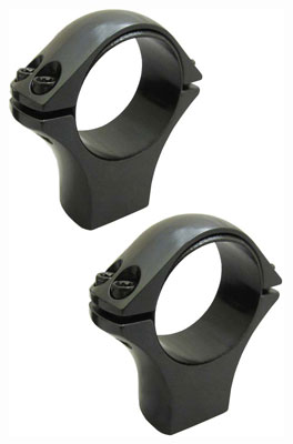 Tikka S1300924 Opti-Lock Rings Black 1" Low