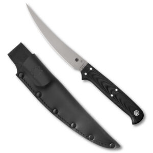 SPYDERCO SHELTER COVE 5.78" BLK SHTH