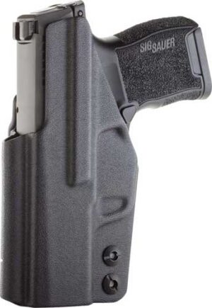 1791 Gunleather TACIWBHELLCATBLKR Tactical Kydex IWB Black Kydex Belt Clip Fits Springfield Hellcat