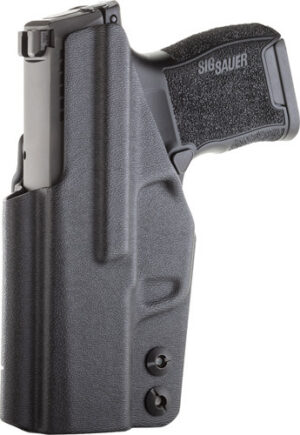 1791 Gunleather TACIWBP365BLKR Tactical Kydex IWB Black Kydex Belt Clip Fits Sig P365