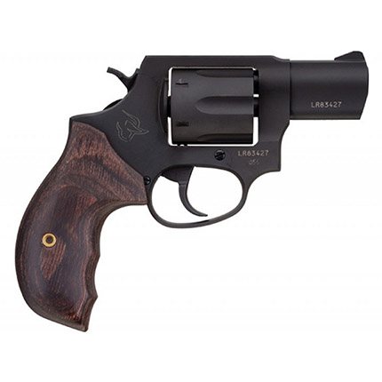 Taurus 2-856021SW 856 Small 38 Special +P 6 Shot 2" Matte Black Alloy Steel Barrel, Cylinder & Frame, Walnut Grip Transfer Bar Safety, Exposed Hammer