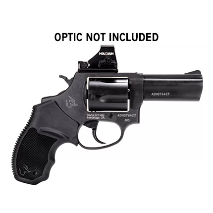 Taurus 2-856P31 856 T.O.R.O. Small 38 Special +P 6 Shot 3" Matte Black Stainless Steel Barrel, Cylinder & Frame, Black Rubber Grip, Transfer Bar Safety, Exposed Hammer