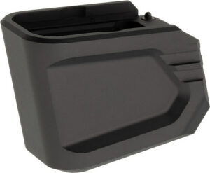 Tyrant CNC TDG19MAGEXBLK Magazine Extension Fits Glock 19/23 Gen 4/5 Black Aerospace Grade Aluminum