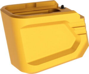 Tyrant CNC TDG19MAGEXGLD Magazine Extension Fits Glock 19/23 Gen 4/5 Gold Aerospace Grade Aluminum
