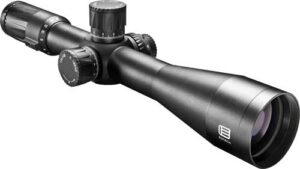 Eotech VDU318FFH59 Vudu FFP Black Anodized 3.5-18x50mm 34mm Tube Illuminated Horus H59 MRAD Reticle Features Throw Lever