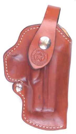 BOND ARMS BELT LOOP Holster RH - SNAKESLAYER IV Leather Tan