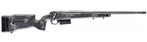 Bergara Rifles B14S751 B-14 Crest 308 Win 3+1 20" Fluted/Threaded, Sniper Gray Cerakote Barrel/Rec, Monte Carlo Carbon Fiber Stock with Black & Gray Splatter, Omni Muzzle Brake