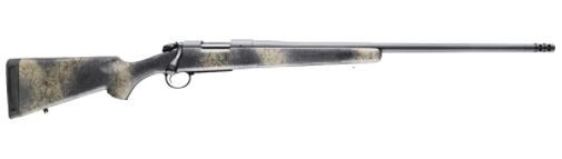 Bergara Rifles B14LM511CF B-14 Ridge Carbon Wilderness 300 Win Mag 3+1 24" Carbon Fiber Wrapped Barrel, Gray Cerakote Steel Receiver, SoftTouch Woodland Camo Fixed American Style Stock, Right Hand