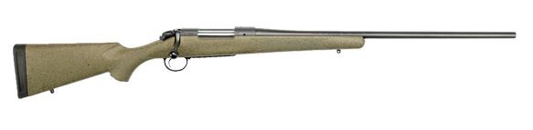 Bergara Rifles B14LM101C B-14 Hunter 300 Win Mag 3+1 24" Graphite Black Cerakote Barrel, SoftTouch Speckled Green Fixed American Style Stock
