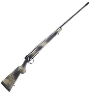 Bergara Rifles B14S521CF B-14 Ridge Carbon Wilderness 308 Win 4+1 20" Carbon Fiber Wrapped Barrel, Gray Cerakote Steel Receiver, SoftTouch Woodland Camo Fixed American Style Stock, Right Hand
