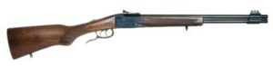 CHIAPPA DOUBLE BADGER O/U - .22 WMR & 410 BLUED Wood