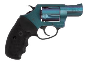 Charter Arms 25387 Undercover Chameleon 38 Special 5-Round 2" Barrel, Overall Hi-Polished Iridescent Cerakote Finish, Standard Hammer, Finger Grooved Black Rubber Grip