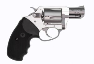 Charter Arms 93820 Undercover Lite Southpaw Compact 38 Special, 5 Shot 2" Stainless Steel Barrel & Cylinder, Anodized Aluminum Frame w/Black Finger Grooved Rubber Grip, Exposed Hammer, Left Hand