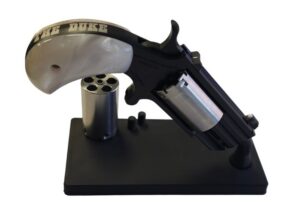 NAA THE DUKE .22 WMR/.22 LR 1IN Barrel BLK/SS