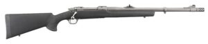 Ruger 57102 Hawkeye Alaskan Full Size 300 Win Mag 3+1 20" Matte Stainless Steel Threaded Barrel, Integral Scope Mounts Stainless Steel Receiver, Black Hogue OverMolded Synthetic Stock