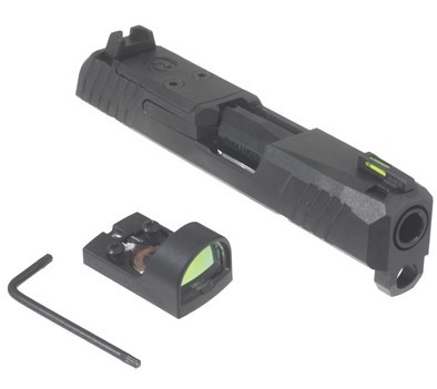 Ruger 90745 Max-9 Slide Assembly Fits Ruger Max-9 Compatible w/3.20" Barrel, RugerReadyDot Optic