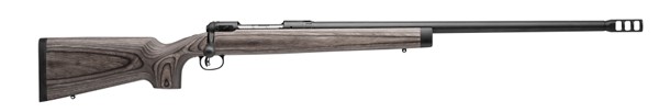 Savage Arms 22448 112 Magnum Target Full Size 338 Lapua Mag 1-Round 26" Matte Black Heavy Threaded Barrel, Drilled & Tapped w/Picatinny Rail Steel Receiver, Gray Laminate Fixed Wood Stock