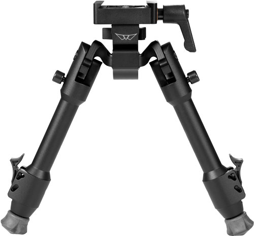 Warne 7902M Skyline Bipod Black 6.9"-9.1" Aluminum