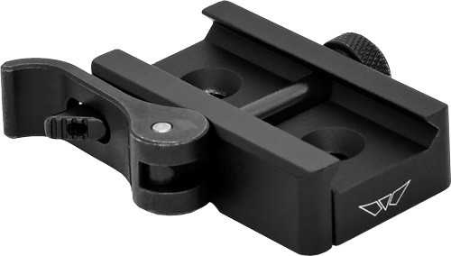 Warne 7958M Picatinny Rail Adapter Skyline Black Anodized Aluminum/Steel