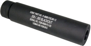GUNTEC AR10 SLIP OVER FAKE - Suppressor Black