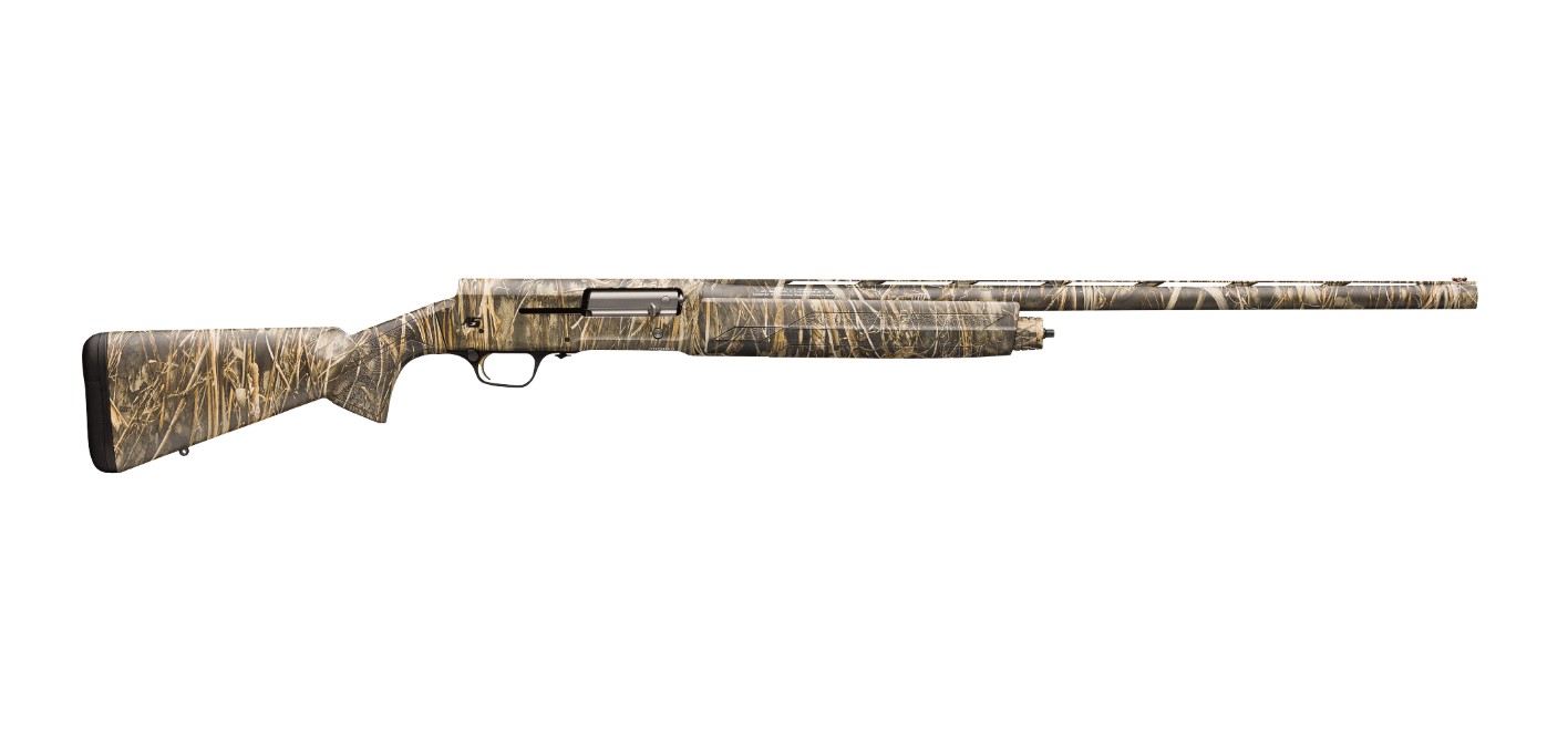 Browning 0119125004 A5 Sweet Sixteen 16 Gauge 28" 2.75" 4+1, Full Coverage Realtree Max-7, Textured Synthetic Stock With Closed Radius Pistol Grip, Shim Adjustable For Cast And Drop & Length of Pull
