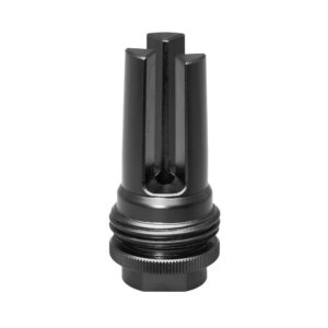 SilencerCo AC1561 ASR Flash Hider Black Steel with 13.5x1 LH tpi Threads for 9mm
