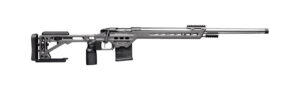 Bergara Rifles BPR256GT Premier Competition 6 GT 10+1 26" Polished Clear Cerakote #4 Tapered Steel Threaded Barrel, Polished Clear Cerakote Steel Receiver, Tungsten MPA BA Chassis